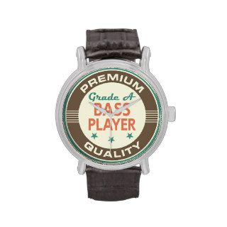 Premium Quality Bass Player (Funny) Gift Wristwatches