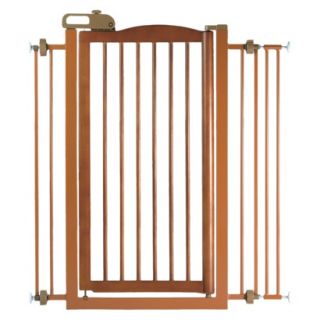 Richell One Touch Pet Gate   Brown (Tall)