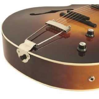 The Loar LH 309 VS Archtop Guitar with P 90 Pickup Musical Instruments