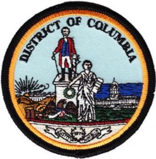 District of Columbia (Washington DC)   3" Round State Seal Patch Clothing