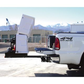 GearDeck Hard-Side Cargo Carrier — White, 17 Cu. Ft., Model# GD 4117-WB  Receiver Hitch Cargo Carriers