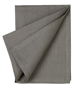 solid cotton linen napkins  set of four by étoile home