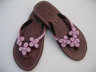 kids 3 flower sandals by aspiga