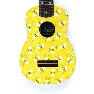 bumble bee ukulele by the ukulele workshop