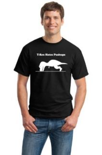 T REX CAN'T DO PUSH UPS Unisex T shirt / Funny Work Out, Crossfit Fitness Tee Clothing