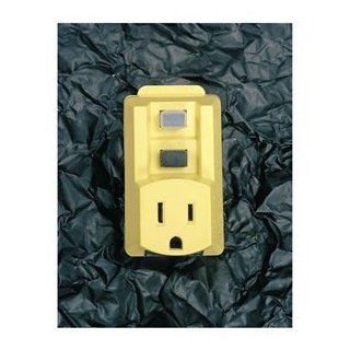 GFCI Single Outlet Adapter, 120V   Electric Plugs  