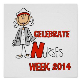 Stick Figure Nurses Week 2014 Poster