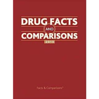 Drug Facts and Comparisons 2013 (Hardcover)