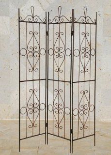 Rustic Metal Room Panel Divider and Screen   Home And Garden Products