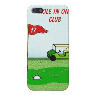 Golf Hole In One Club Personalized Bragging Rights iPhone 5 Case