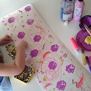 children's art diy lampshade kit by charlotte gale