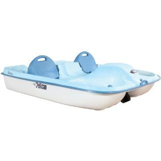 Pelican Rainbow Pedal Boat Blue / White  Sports & Outdoors