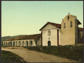 Photo Mission Santa Inez, Solvang, church, CA, California, c1898   Prints