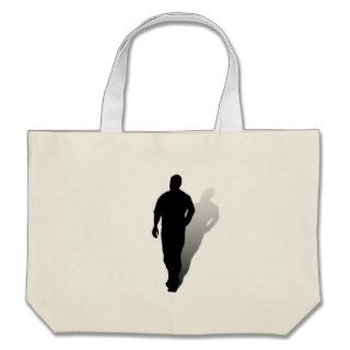 Silhouette of a Man Bag