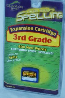 Quantum Leap Turbo Twist Spelling 3rd Grade Expansion Cartridge Toys & Games