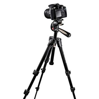 Manfrotto Portable Camera Tripod   Black (MK393 HM)
