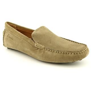 Clarks Men's 'Clutch Fluid' Regular Suede Casual Shoes Clarks Slip ons