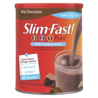 Slim Fast Milk Chocolate Powder   12.8 oz