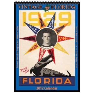 Florida Gators Vintage 2012 Football Program Calendar  Sports Award Medals  Sports & Outdoors