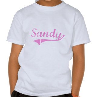 Sandy Classic Style Name T shirt