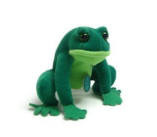 Sitting Green Frog 6" by Incredible Petables Toys & Games