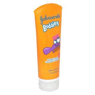 Johnson's Buddies No More Tangles Easy Comb Conditioner, 7.5 Ounce Tubes (Pack of 6) Health & Personal Care