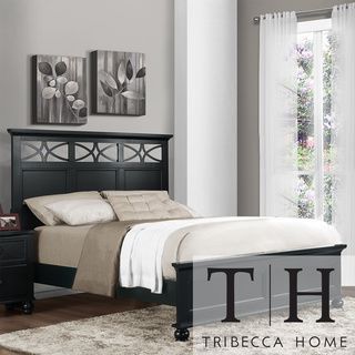 Tribecca Home Piston Black Modern Cottage Twin size Low Profile Bed Tribecca Home Beds