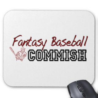 Fantasy Baseball Commish Mouse Mat
