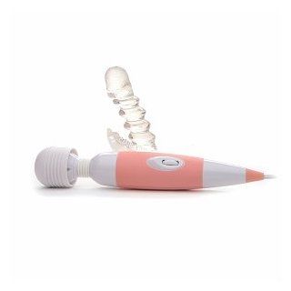 Body Wand Massager, Pink/White Health & Personal Care