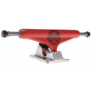 Independent TC Series Skateboard Trucks Red/Silver 139mm Pair