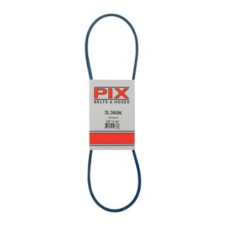 PIX Blue Kevlar V-Belt with Kevlar Cord — 36in.L x 3/8in.W, Model# 3L360K  Belts   Pulleys