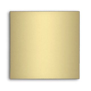 Black Cream Gold Square Envelope