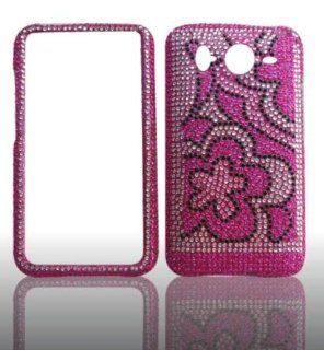HTC Inspire 4G smartphone Rhinestone Bling Case Cell Phones & Accessories