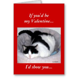 "Happy Cat" Valentine Card