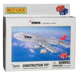 Daron NWA Nortwest Airlines Construction Toy Toys & Games