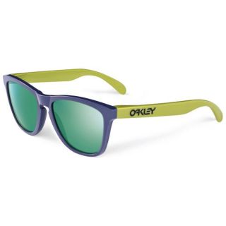 Oakley Frogskins Aquatique Sunglasses Coast/Emerald Iridium Lens