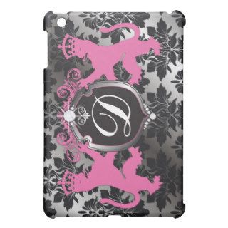 311 Luxe Lion Heraldry Pink iPad Mini Cases