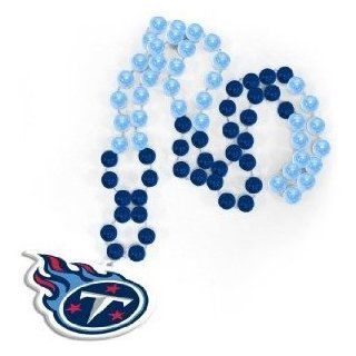 Tennessee Titans Mardi Gras Party Beads Necklace  Sports Fan Necklaces  Sports & Outdoors
