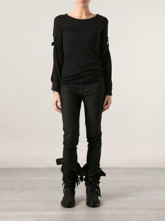 Ann Demeulemeester Slit Detail Sweater   Stijl