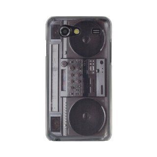 Best Retro Vintage 80s Boombox Stereo Radio embossed hard case cover for Samsung Galaxy S Advance i9070 Cell Phones & Accessories