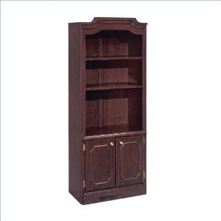 Traditional Bookcase with Doors  