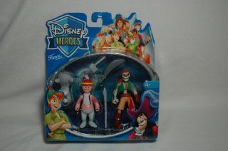 Disney Heroes Peter Pan Action Figures Lost Boys Nibs & Evil Pirate Skeletor Toys & Games