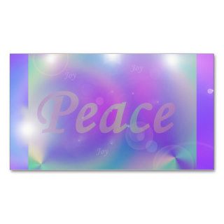 Peace Business Card Template