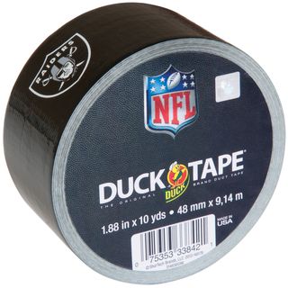 Printed Nfl Duck Tape 1.88x10yd oakland Raiders