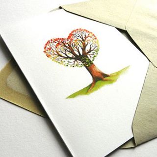 'love grows' greetings card by autumn jitters