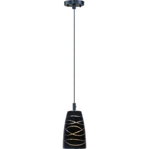 ET2 Lighting ET2 E91041 50BZ Bronze Carte 1 Light Pendant