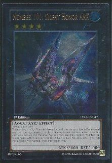 Yu Gi Oh   Number 101 Silent Honor ARK (LVAL EN047)   Legacy of the Valiant   1st Edition   Ultimate Rare Toys & Games