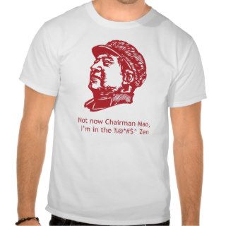 My New Haircut Asian Edition Chairman Mao Quote T shirt
