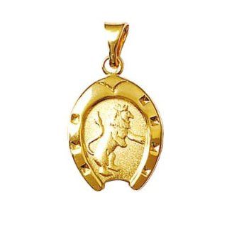 So Chic Jewels   18K Gold Plated Leo   The Lion   Zodiac Pendant Jewelry