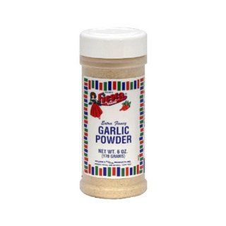 Fiesta Powder Gran Garlic, 6 Ounce (Pack of 6)  Garlic Spices And Herbs  Grocery & Gourmet Food